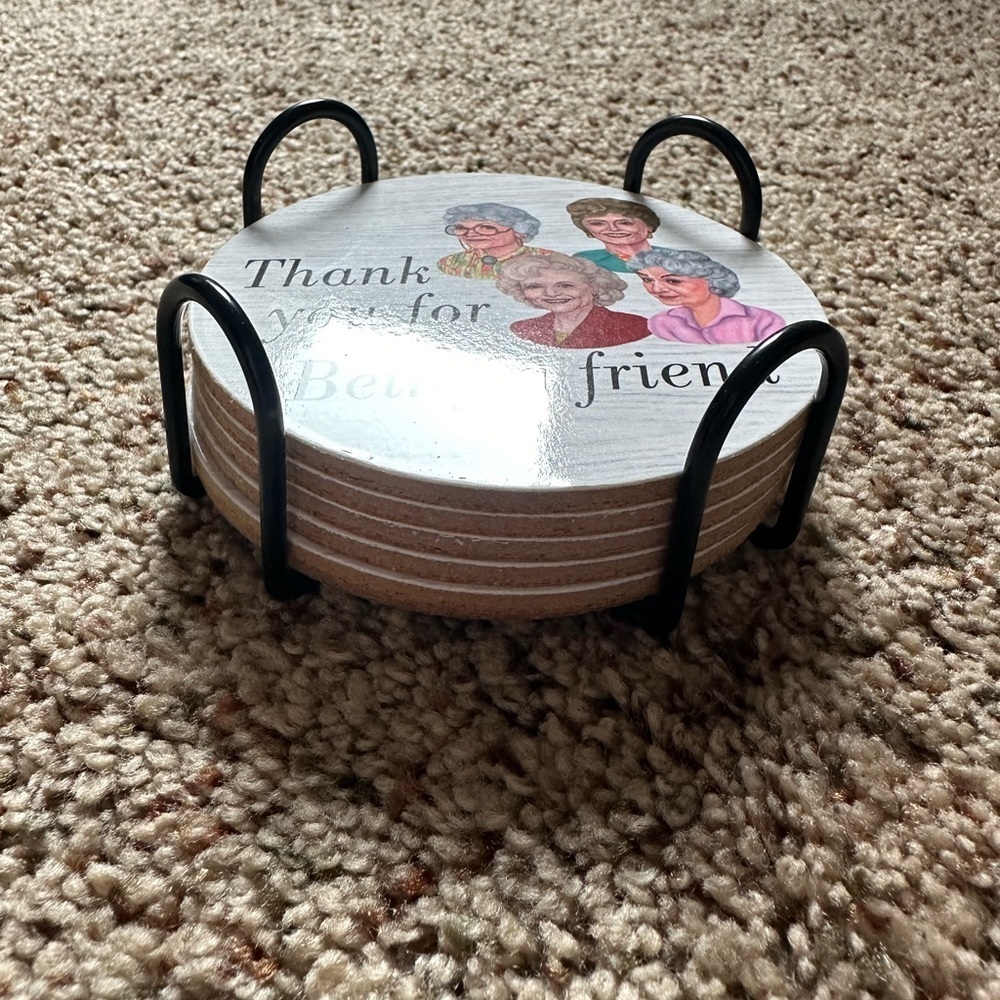 Golden Girls Coaster Set - Picture 3 of 3